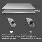 Bathroom Led Mirror ，Bathroom Mirror with LED Lights，Backlit Bathroom Mirror ，LED Mirror for Bathroom，Backlit Lighted Makeup Mirror，with Touch Sensor/Dimming/Demister pad(A,H100*W50cm/H39.4*W19.7IN)