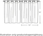 2 Panel Kitchen Cafe Curtains, Date Coconut Tree Sunlight Filtering Nature Air Through, Home Decor Window Covering Tier Curtains for Living Room 104W x 52L inch Desert Camels Botanical Tropical Beige