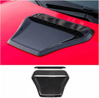 Car Hood Engine Air Outlet Vent Cover Trim Air Flow Intake Cover Trim Compatible For Honda And Civic 2016-2020(Carbon pattern)