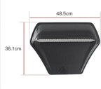 Compatible With BMW E60 E36 F10 F30 Compatible With Golf 5 6 7 Mk7 Compatible With Fiat 500 Universal Car Front Hood Air Flow Ve(Carbon Look)