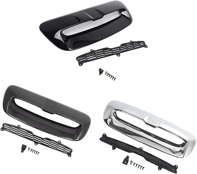 51132756095 51132757694 51232752275 Compatible For Mini And Cooper S R55 R56 R57 R58 R59 2007-2013 Hood Air Intake Vent Scoop Kit(Carbon look)