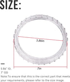 11479 Replacement Leaf Trap Nut(1Pcs,5.86" ID,7" OD) Compatible with Intex ECO20110-2 Swimming Pool Sand Filter Pump,Fits Model SF70110-2 SF60110-2