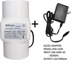 3 Inch Inline Fan 68 Cfm Exhaust Duct Fan with Speed Controller 12V 18W Vent Blower for HVAC Exhaust Grow Tents, Low Noise (Color : NO Adjustable Speed, Size : 18w)