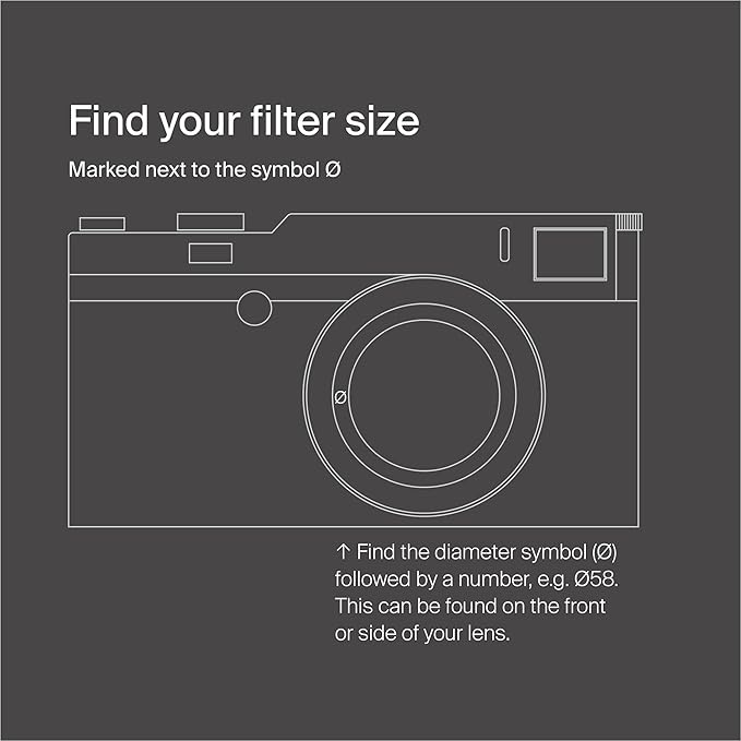 Urth 49mm Magnetic Ethereal Black Mist ¹⁄₁ Diffusion Lens Filter (Plus) — Cinematic Effect, 20-Layer Nano-Coated Light Dispersing Particles