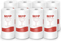 SimPure Sediment Water Filters, 5 Micron 10" x 4.5" Whole House Water Filter Replacement Compatible for W15-PR, DGD-5005, FP15B, HD-950A, GXWH35F, GXWH30C for Well Water, 8 Pack