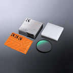 K&F CONCEPT 82mm White Mist 1/4 Filter, 18 Multi-Layer Coatings Dreamy Soft White Diffusion Filter with Cleaning Cloths for Portrait/Video/Vlog Photography