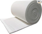 wioboy Paint Booth Ceiling Filter, Spray Booth Tacky Intake Filter for Down Draft Paint Booths (36" x 60" (10/case))