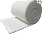 wioboy Paint Booth Ceiling Filter, Spray Booth Tacky Intake Filter for Down Draft Paint Booths (36" x 144" (8/case))