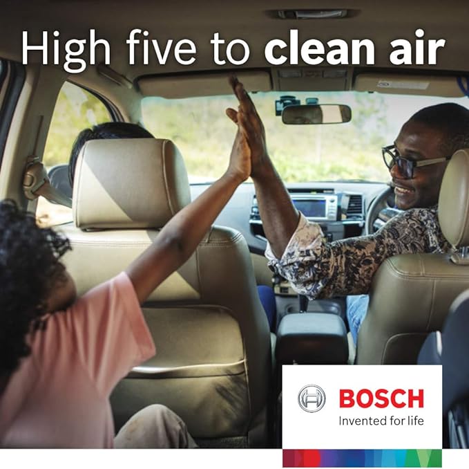 BOSCH 6075C HEPA Cabin Air Filter - Compatible with Select Honda Fit; Scion FR-S; Subaru BRZ; Toyota 86, GR86