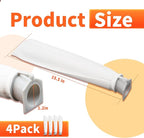 4-Pack MicroFilter fit for SEBO Auto-X S | Replacement Vacuum Filters for Windsor Sensor S12/S15/XP/SR & Essential G1 G2 Upright Vacuums |Replacement for Part#5301 5036ER Micro Hygiene Filter