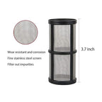 Sooprinse Garden Hose Inlet Filter for High Pressure Washer, Sediment Filter Attachment, 40 Mesh Screen, Extra 2 Pcs 100 Mesh, 3PCS O-Ring and 4PCS Filter Hose Washer