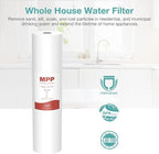 SimPure Sediment Water Filters, 5 Micron 20" x 4.5" Whole House Water Filter Replacement Compatible for SimPure DB20 Blue Housing, WGB22B, WGB32B, AP802, BB20B, BB20T, 4 Pack