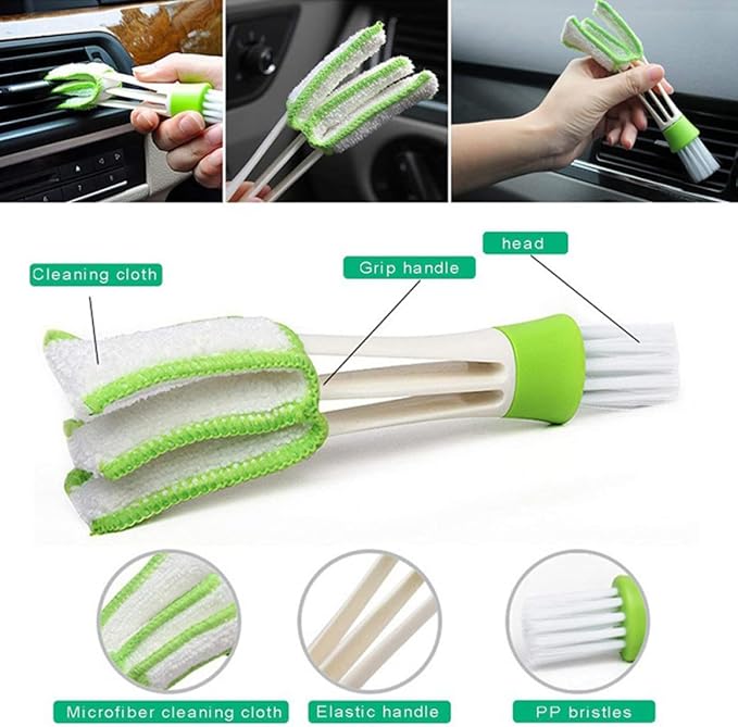 Beaupretty 8pcs Window Groove Cleaning Brush Set Soft Bristles for Wet and Dry Use, Multi-Functional Gaps Scrubber for Windowsills and Tracks, Household Cleaning Tool for Home and Kitchen