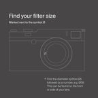 Urth 58mm Soft Graduated ND8 Lens Filter (Plus+) — 3-Stop, Ultra-Slim 20-Layer Nano-Coated Soft Grad Neutral Density Camera Lens Exposure Balance Filter