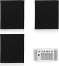 3 Pack Replacement Window Air Conditioner Foam Filter Pad Compatible with FRIEDRICH, GE, HEPA, Next Gen AC Window Unit Purifier, Cut to Fit Washable Reusable Carbon Pad Air Purifier Filters, 1285234