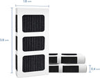 GLACIER FRESH Replacement for Frigidaire Refrigerator Air Filter, Compatible with PAULTRA2, Pureair Ultra 2, Pure Air Ultra 2, Pureair Ultra ii, Electrolux 242047805, 5303918847, EAP12364179(4 Pack)