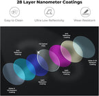 K&F CONCEPT Snap On CPL Filter Compatible with DJI Osmo Action 6, Circular Polarizers Filters, HD Optical Glass with Multi-Coated Anti-Glare Reduce Reflections Action Camera Accessories