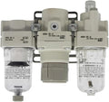 Air Combination Air Filter + Regulator + Lubricator AC-A Series AC20 AC30 AC20-02/02G/02C/02CG-A AC30-02-A(AC20-02G-A)