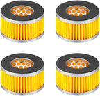 4PCS Air Compressor Intake Paper Filter Elements Piston Type Replacement Filter Element Accessories HE014