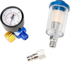 Sand Blaster Spray Gun Air Regulator In-line Trap Filter Tool Automobil Spray Gun Accessories Used For Pressure Adjustment Oil-water tool kits for home