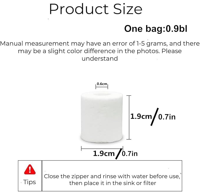 Aquarium Ceramic Ring 420g Bio Ceramic Media Ring for Aquarium Filter Replacement Biological Material Remover for Aquarium Fish Tank Pond Filter