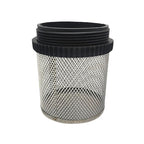 Heavy-Duty Plastic Strainer 1/2 3/4 - Male Inline Filter with Mesh Net for Pond Pumps & Greenhouse Watering(4")