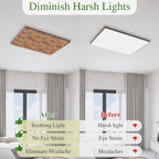Cowboys Horses 1 Pc Fluorescent Light Cover 4 x 2 Feet, Desert Ethnic Winds Brown Background Covers for Ceiling Lights Magnetic Light Cloth Filter for Classroom Office Home