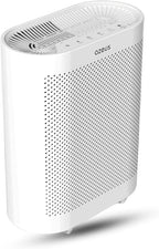 Azeus FS32 True HEPA Air Purifier for Large Rooms, White, High CADR 400m³/h, Smoke Dust Pet Dander Removal, Auto Mode with Air Quality Sensor