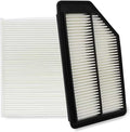 Cabin & Engine Air Filter kit for Honda Odyssey 3.5L (2011 2012 2013 2014 2015 2016 2017) Replaces 17220-RV0-A00, 80292-SDA-A01