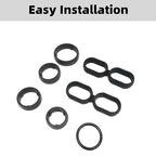Engine Oil Filter Housing O Ring Seal Kit 68191356AA Replacement for Dodge Jeep Chrysler Ram 1500