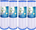 CFS – Whole House Water Filter Cartridges Compatible with EQ-304-20, EQ-PFC.35 Models – Removes Bad Taste and Odor – Replacement Filter Cartridge (4 Pack - Pleated Filter)
