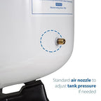 iSpring T55M 5.5 Gallon Residential Pre-Pressurized Water Storage Tank for Reverse Osmosis (RO) Systems , White