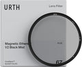 Urth 67mm Magnetic Ethereal Black Mist ½ Diffusion Lens Filter (Plus) — Cinematic Effect, 20-Layer Nano-Coated Light Dispersing Particles