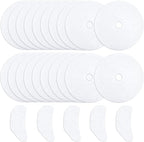 25PCS Cloth Dryer Exhaust Filter for Panda by Blutoget - Universal Dryer Lint Filter Cloth-Compatible for Panda Magic Chef Avant Sonya Dryer-20 Exhaust & 5 Air Intake Filter