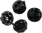 100pcs Bio Balls Filter Media with Sponge Aquarium Filter Media Tank Bio Balls, for Fish Tank, Aquarium, Pond Filter Media