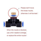iRuiZhe Misting Cooling System Kit 59FT(18M) DIY Outdoor Mist Cooling Kit+21 Brass Nozzles Garden Misting Irrigation System for Lawn Patio Garden Greenhouse