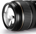 49mm Close-Up Filters (+1, +2, +4 and +10 Diopters) for Canon EOS R10, EOS R50, EOS R100 with 18-45mm, EOS M6, EOS M6 II, EOS M50, EOS M50 Mark II, EOS M100, EOS M200 Cameras with 15-45mm Lens