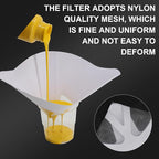 Photo Curing 3D Printer Accessories Paper Filter LCD Resin Thicker Paper Filter Funnel Meshing Disposability