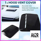 Universal Hood Vent Air Outlet Cover Compatible For Infiniti Compatible Compatible For Mazda And Tesla Hood Scoop Air Flow Intake Vent Cover