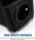 Air Filter Box Cleaner Case for Yamaha Raptor 700 700R 06-25, Fuel Customs Intake High Flow Airbox Box Housing for Yamaha Raptor 700 700R 2006-2025, Replace OEM #1S3-14411-00-00