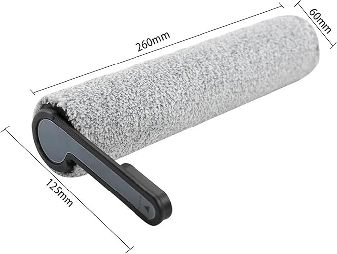 Wet and Dry Vacuum Cleaner Roller Brushes & Filters, Compatible for Tineco, Floor ONE S7 ProS6, Vacuum Cleaner Accessories Floor Scrubber Parts(A)