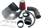 4 Inch Intake Pipe Perfit Formance Cold Air Intake Induction Kit with Filter 2003 2004 2005 2006 2007 Fit for Dodge Ram 2500 3500 5.9L L6 Turbo Diesel (Black Tube & Red Filter)