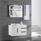 LED Bathroom Mirror with Lights Sensor Switch Bathroom Mirror with Demister Pad for Makeup Cosmetic Shaving… (600x800x42mm)