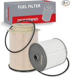 Marsram 6.7 Cummins Fuel Filter Water Separator Set fits for 2019 2020 2021 2022 2023 2024 Dodge Ram 2500 3500 4500 5500 6.7L Cummins Diesel Turbo Engines, Replace 68157291AA 68436631AA