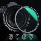 K&F CONCEPT 67mm Black Diffusion 1/2 Filter Mist Cinematic Effect Lens Filter with 28 Multi-Layer Coatings Waterproof/Scratch Resistant for Video/Vlog/Portrait Photography (Nano-X Series)