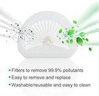 4Pack VLPF10 Replacement Filters Compatible with Black and Decker Hand Vacuum Filter Model # HLVA320J00 HLVA315j & N575266