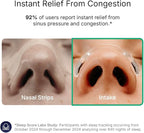 Intake Breathing Magnetic Nasal Strips Starter Kit (15 Count, Clear) - Boost Oxygen Intake, Reduce Snoring, Improve Sleep Quality - Sweat Resistant, Nasal Strips - Extra Strength Snoring Solution