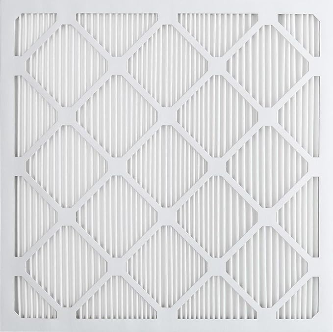 Nordic Pure 25x25x1 (Actual Size: 24 1/2 x 24 1/2 x 3/4) Tru Mini Pleat MERV 13 AC Furnace Air Filters – 2.5X More Media for Longer-Lasting, High-Efficiency Filtration - 6 Pack