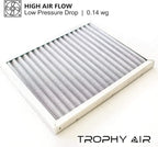 | Merv 8 | Washable & Reusuable AC/Furnace Filter | Lifetime HVAC & Furnace Air Filter | Washable | Superior particle-holding Ability | Premium Quality Aluminum | 12x20x1