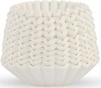 Tupkee 12-Cup Large Coffee Filters - 9.75” x 4.25” - 500 Count - Tall Walled to Prevent Ground Overflow - Compatible with Bunn 12 Cup Commercial Coffee Maker & Large Home Machines - Made in the USA